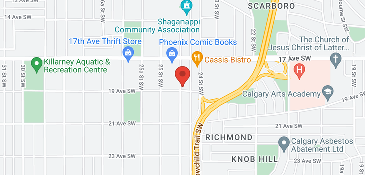 map of #2 1940 24A ST SW